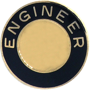 Blackinton Engineer Collar Insignia A3953-CB (Individual)
