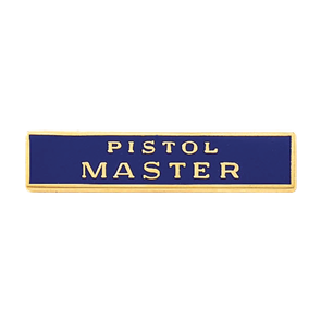 Blackinton Pistol Master Marksmanship Bar A7099 (1-1/2" x 5/16")