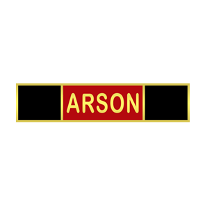 Blackinton Arson Investigator Certification Bar A7175-B (5/16")
