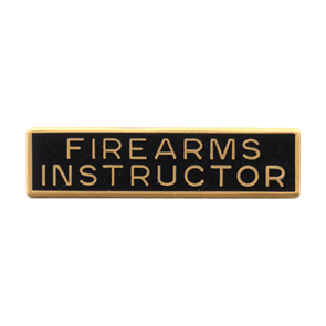 Blackinton Firearms Instructor Marksmanship Bar A9187-E (1-1/2" x 3/8")