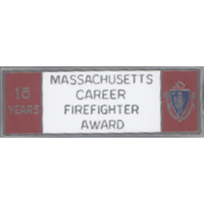 Blackinton Massachusetts 15 Year Career Firefighter Award A9847-H