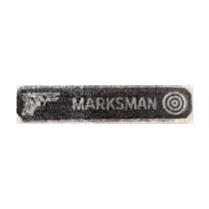 Blackinton Marksman Bar with Pistol and Target A9869