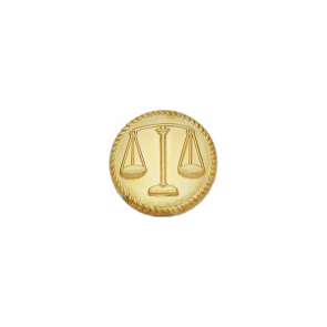 Smith & Warren Scales of Justice Plain Seal C134P (Individual)