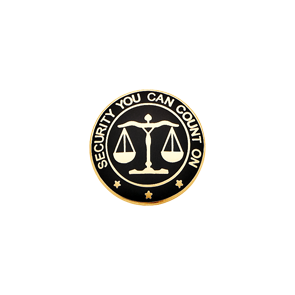 Smith & Warren Scales of Justice Seal C998BKM (Individual)
