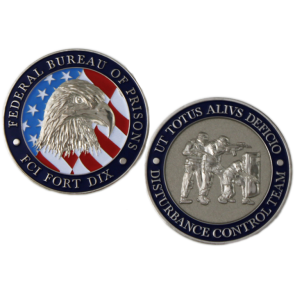 Federal Bureau of Prisons Disturbance Control Team Collector's Coin