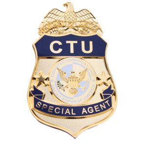 CTU Special Agent Badge (From the TV Show 24)