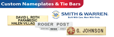 Insignia - Name Plates - Visual Badge Name Plates Tie Bars